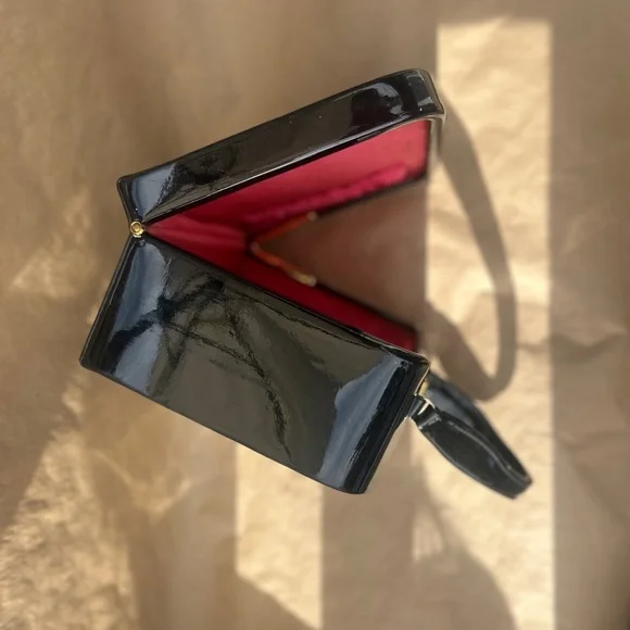Vintage 1960’s Elizabeth Arden Train Case patent leather - Picture 7 of 10